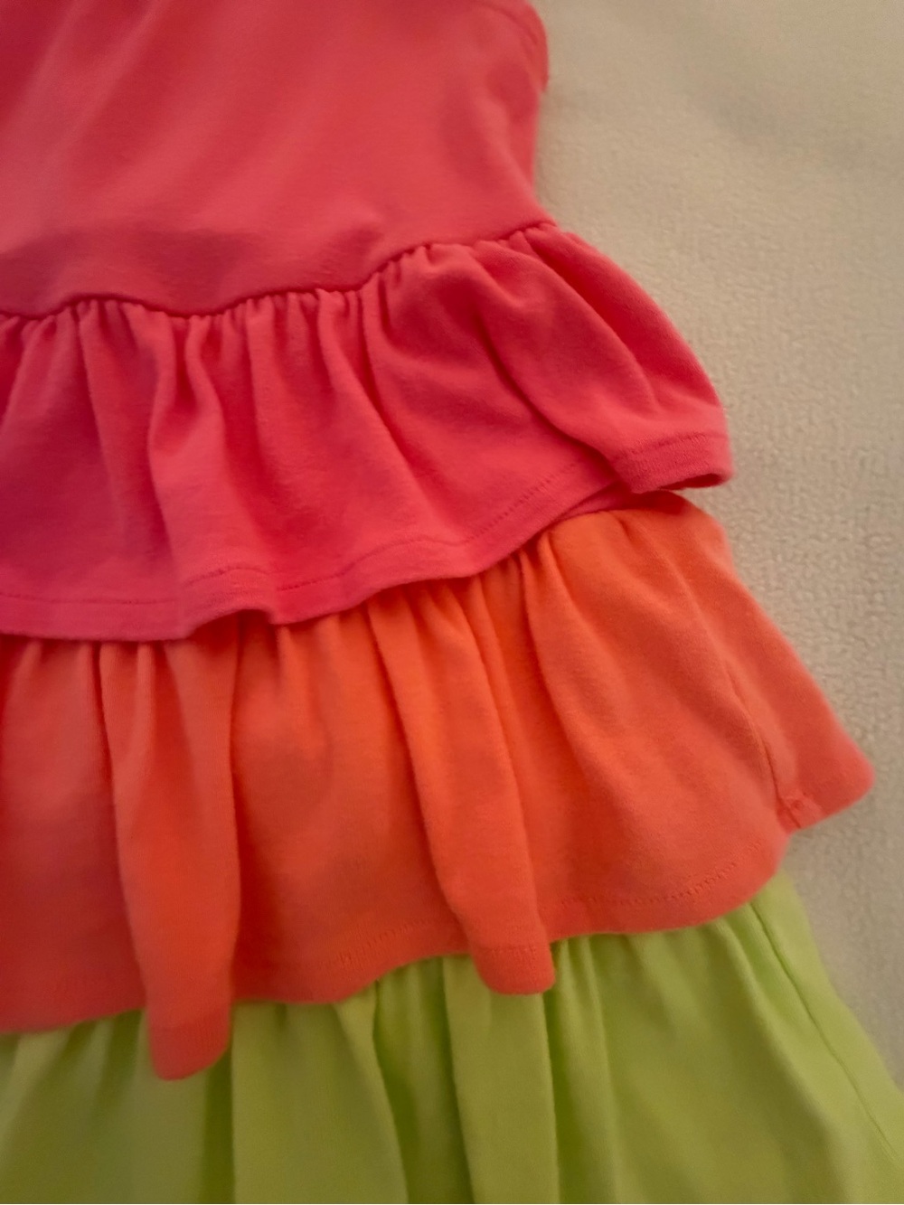 Gymboree Popsicle Party Rainbow Tiered Dress - Picture 3 of 7